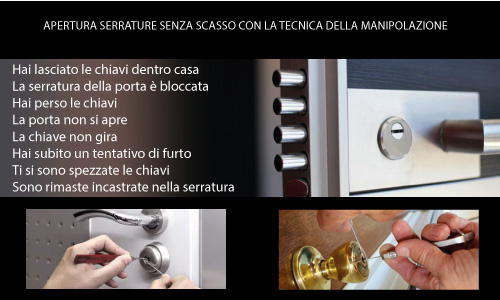 Apertura serrature e porte senza scasso a Bologna
